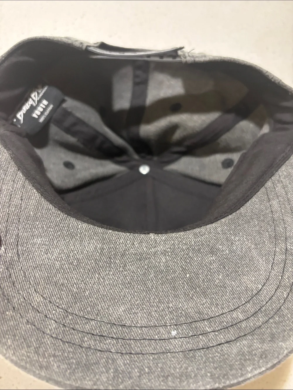 Binky Bro Kids' Gray Saltwater Collection Cap